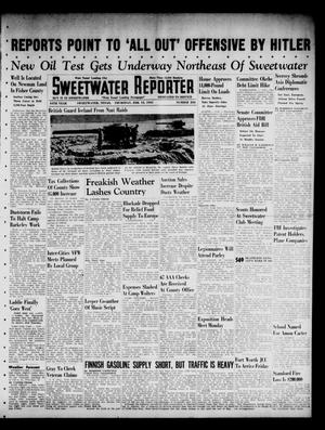 Sweetwater Reporter (Sweetwater, Tex.), Vol. 44, No. 236, Ed. 1 Thursday, February 13, 1941
