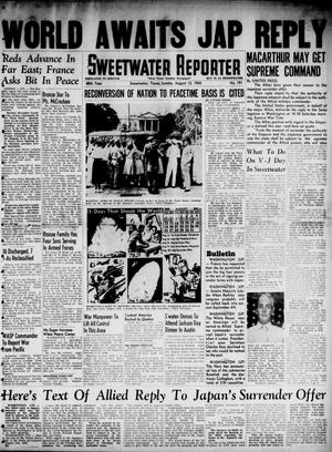 Sweetwater Reporter (Sweetwater, Tex.), Vol. 48, No. 191, Ed. 1 Sunday, August 12, 1945
