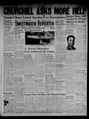 Sweetwater Reporter (Sweetwater, Tex.), Vol. 45, No. 84, Ed. 1 Thursday, September 4, 1941