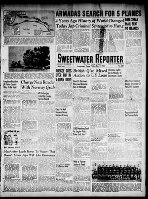 Primary view of object titled 'Sweetwater Reporter (Sweetwater, Tex.), Vol. 48, No. 288, Ed. 1 Friday, December 7, 1945'.