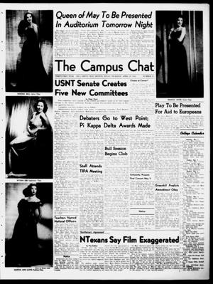 The Campus Chat (Denton, Tex.), Vol. 31, No. 25, Ed. 1 Thursday, April 29, 1948