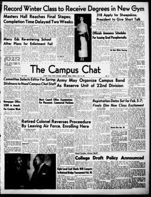 The Campus Chat (Denton, Tex.), Vol. 34, No. 27, Ed. 1 Friday, January 19, 1951