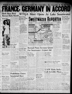 Primary view of object titled 'Sweetwater Reporter (Sweetwater, Tex.), Vol. 44, No. 321, Ed. 1 Thursday, May 15, 1941'.