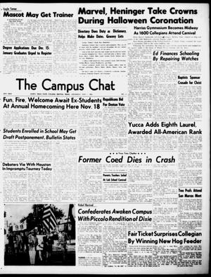 The Campus Chat (Denton, Tex.), Vol. 34, No. 11, Ed. 1 Wednesday, November 1, 1950