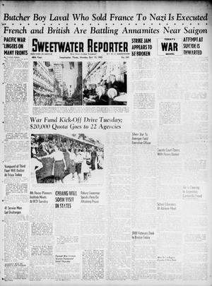 Sweetwater Reporter (Sweetwater, Tex.), Vol. 48, No. 243, Ed. 1 Monday, October 15, 1945