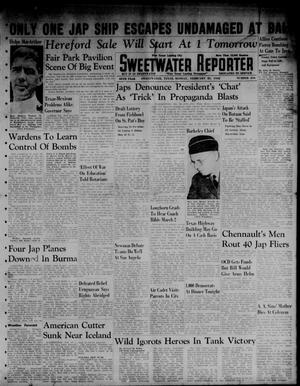 Sweetwater Reporter (Sweetwater, Tex.), Vol. 45, No. 216, Ed. 1 Monday, February 23, 1942