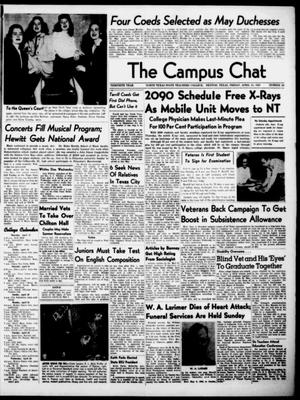 The Campus Chat (Denton, Tex.), Vol. 30, No. 24, Ed. 1 Friday, April 18, 1947
