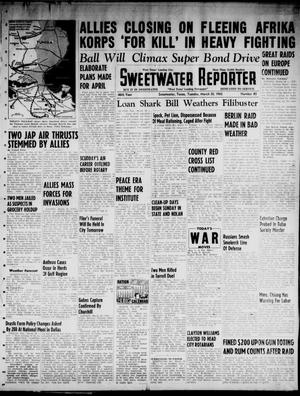 Sweetwater Reporter (Sweetwater, Tex.), Vol. 46, No. 80, Ed. 1 Tuesday, March 30, 1943