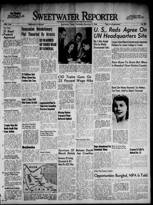 Sweetwater Reporter (Sweetwater, Tex.), Vol. 49, No. 292, Ed. 1 Wednesday, December 11, 1946