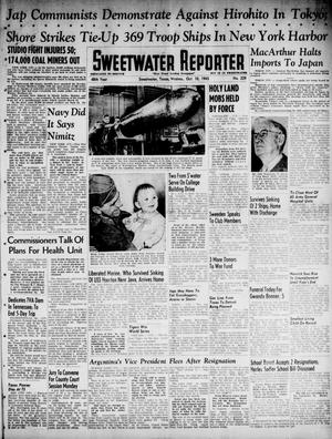 Sweetwater Reporter (Sweetwater, Tex.), Vol. 48, No. 239, Ed. 1 Wednesday, October 10, 1945