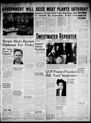 Sweetwater Reporter (Sweetwater, Tex.), Vol. 49, No. 19, Ed. 1 Wednesday, January 23, 1946