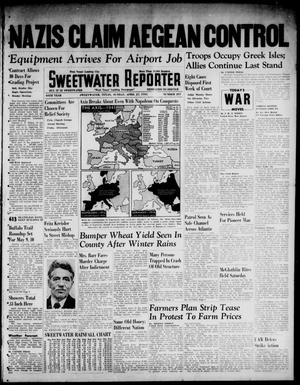 Sweetwater Reporter (Sweetwater, Tex.), Vol. 44, No. 297, Ed. 1 Sunday, April 27, 1941