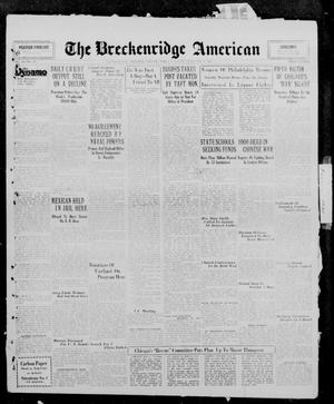 The Breckenridge American (Breckenridge, Tex.), Vol. 10, No. 56, Ed. 1, Tuesday, February 4, 1930