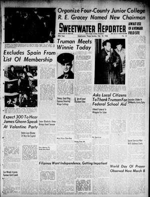 Sweetwater Reporter (Sweetwater, Tex.), Vol. 49, No. 34, Ed. 1 Sunday, February 10, 1946