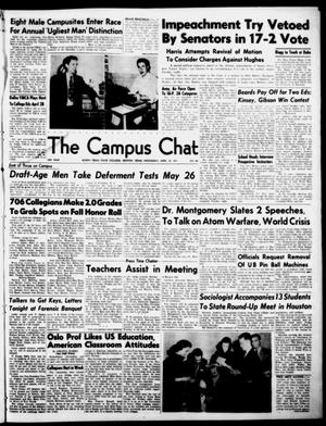 The Campus Chat (Denton, Tex.), Vol. 34, No. 44, Ed. 1 Wednesday, April 18, 1951