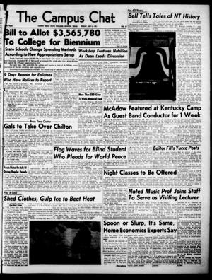 The Campus Chat (Denton, Tex.), Vol. 34, No. 57, Ed. 1 Friday, July 6, 1951