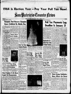 San Patricio County News (Sinton, Tex.), Vol. 56, No. 5, Ed. 1 Thursday, January 30, 1964