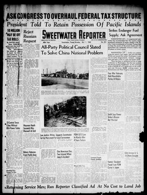 Sweetwater Reporter (Sweetwater, Tex.), Vol. 48, No. 231, Ed. 1 Monday, October 1, 1945