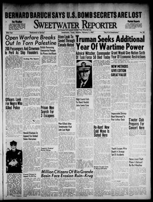 Sweetwater Reporter (Sweetwater, Tex.), Vol. 50, No. 29, Ed. 1 Monday, February 3, 1947