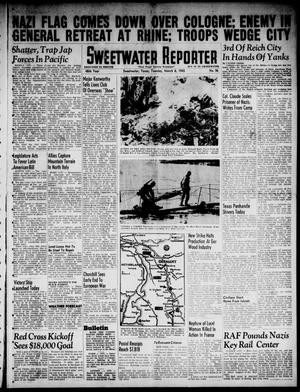 Primary view of object titled 'Sweetwater Reporter (Sweetwater, Tex.), Vol. 48, No. 56, Ed. 1 Tuesday, March 6, 1945'.