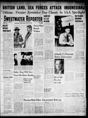 Sweetwater Reporter (Sweetwater, Tex.), Vol. 48, No. 266, Ed. 1 Sunday, November 11, 1945