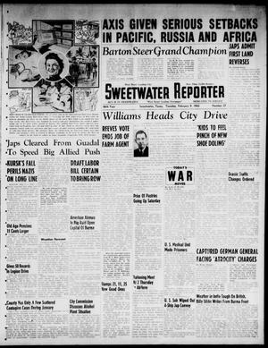 Sweetwater Reporter (Sweetwater, Tex.), Vol. 46, No. 37, Ed. 1 Tuesday, February 9, 1943