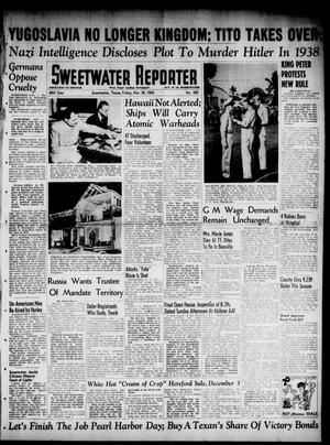 Sweetwater Reporter (Sweetwater, Tex.), Vol. 48, No. 282, Ed. 1 Friday, November 30, 1945