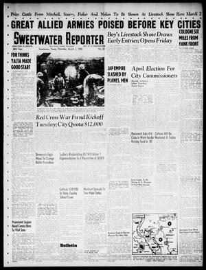Sweetwater Reporter (Sweetwater, Tex.), Vol. 48, No. 52, Ed. 1 Thursday, March 1, 1945