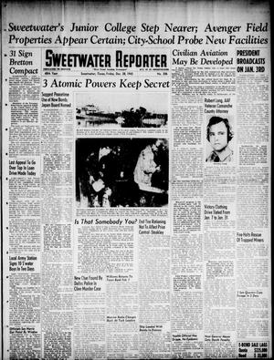 Sweetwater Reporter (Sweetwater, Tex.), Vol. 48, No. 306, Ed. 1 Friday, December 28, 1945