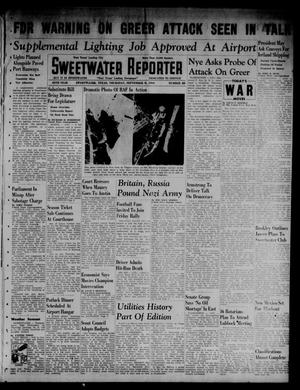 Sweetwater Reporter (Sweetwater, Tex.), Vol. 45, No. 88, Ed. 1 Thursday, September 11, 1941