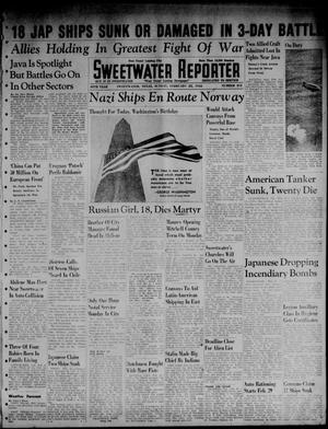 Sweetwater Reporter (Sweetwater, Tex.), Vol. 45, No. 215, Ed. 1 Sunday, February 22, 1942