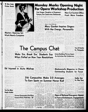 The Campus Chat (Denton, Tex.), Vol. 34, No. 23, Ed. 1 Friday, January 5, 1951