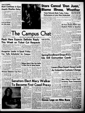 The Campus Chat (Denton, Tex.), Vol. 34, No. 29, Ed. 1 Wednesday, February 14, 1951