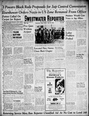 Primary view of object titled 'Sweetwater Reporter (Sweetwater, Tex.), Vol. 48, No. 227, Ed. 1 Wednesday, September 26, 1945'.