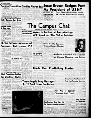The Campus Chat (Denton, Tex.), Vol. 34, No. 21, Ed. 1 Wednesday, December 13, 1950