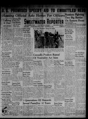 Primary view of object titled 'Sweetwater Reporter (Sweetwater, Tex.), Vol. 45, No. 96, Ed. 1 Sunday, September 21, 1941'.