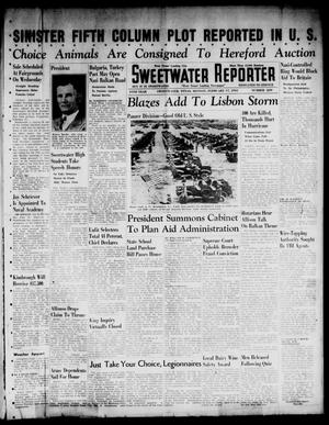 Sweetwater Reporter (Sweetwater, Tex.), Vol. 44, No. 239, Ed. 1 Monday, February 17, 1941