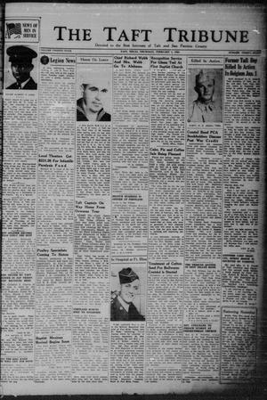 Primary view of object titled 'The Taft Tribune (Taft, Tex.), Vol. 24, No. 38, Ed. 1 Thursday, February 1, 1945'.