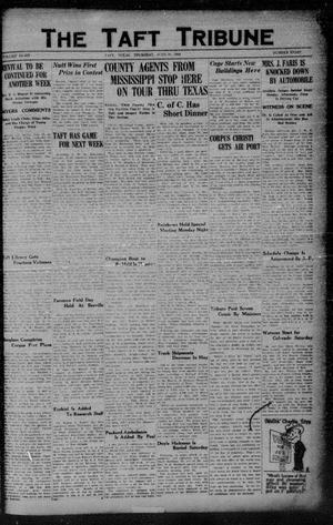 Primary view of object titled 'The Taft Tribune (Taft, Tex.), Vol. 8, No. 8, Ed. 1 Thursday, June 21, 1928'.