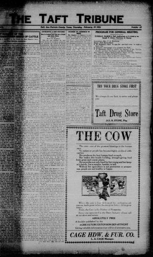 The Taft Tribune (Taft, Tex.), Vol. 3, No. 43, Ed. 1 Thursday, February 28, 1924