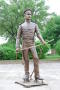Thumbnail image of item number 1 in: '[Statue Placed in a Parking Lot #2]'.