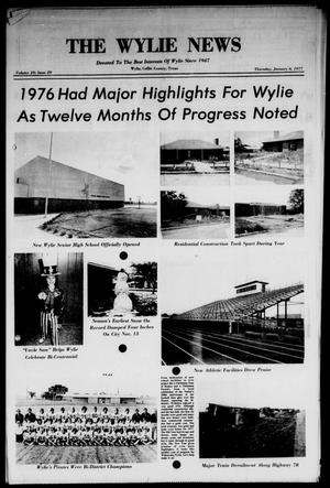The Wylie News (Wylie, Tex.), Vol. 29, No. 28, Ed. 1 Thursday, January 6, 1977