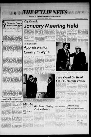 The Wylie News (Wylie, Tex.), Vol. 28, No. 31, Ed. 1 Thursday, January 22, 1976