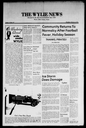 The Wylie News (Wylie, Tex.), Vol. 31, No. 29, Ed. 1 Thursday, January 4, 1979
