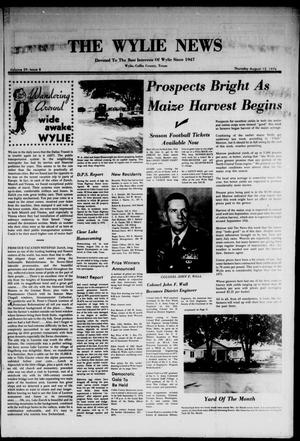 The Wylie News (Wylie, Tex.), Vol. 29, No. 8, Ed. 1 Thursday, August 12, 1976