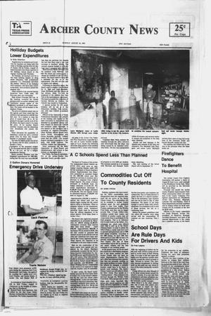 Archer County News (Archer City, Tex.), No. 33, Ed. 1 Thursday, August 18, 1983