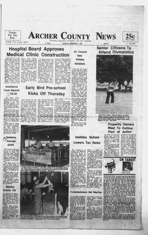 Archer County News (Archer City, Tex.), No. 37, Ed. 1 Thursday, September 11, 1980
