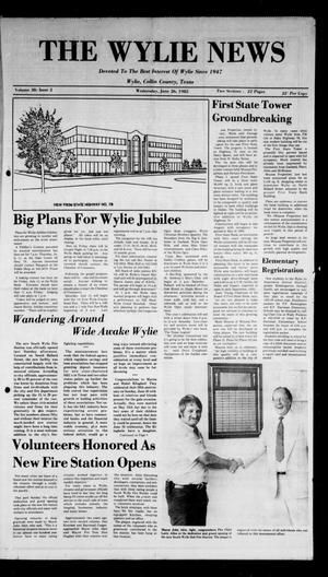 The Wylie News (Wylie, Tex.), Vol. 38, No. 2, Ed. 1 Wednesday, June 26, 1985