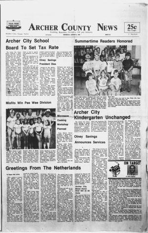 Archer County News (Archer City, Tex.), No. 32, Ed. 1 Thursday, August 6, 1981