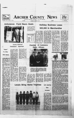 Archer County News (Archer City, Tex.), No. 5, Ed. 1 Thursday, January 29, 1981